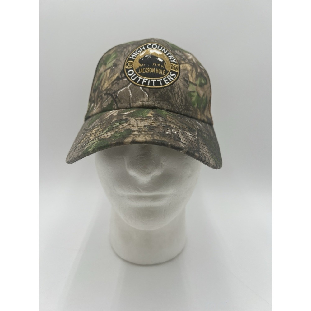 High Country Outfitters Jackson Hole Realtree Camo Mesh Trucker Hat Cap OSFM